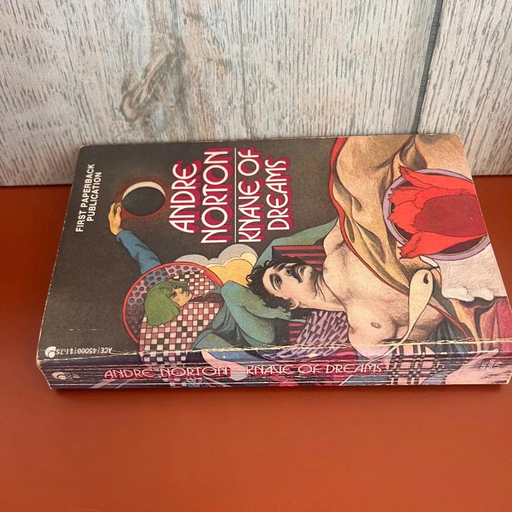 Andre Norton Knave of Dreams 1975 First Paperback Ace Books 45000 Sci-Fi Novel